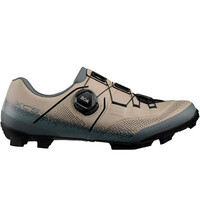 Shimano zapatillas mtb BICYCLE SHOES XC503 MARRON lateral exterior