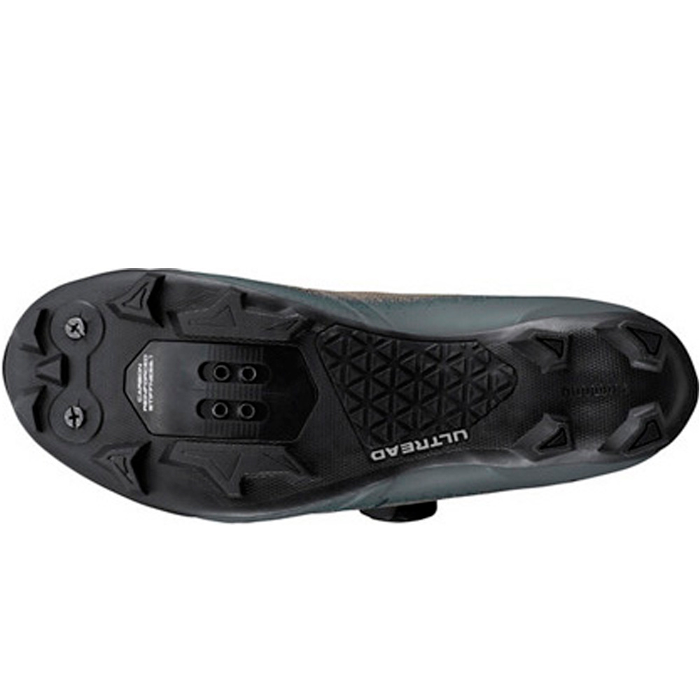 Shimano zapatillas mtb BICYCLE SHOES XC503 MARRON vista superior