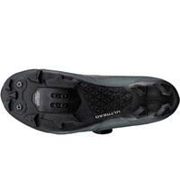 Shimano zapatillas mtb BICYCLE SHOES XC503 MARRON vista superior