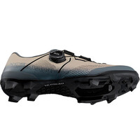 Shimano zapatillas mtb BICYCLE SHOES XC503 MARRON vista trasera