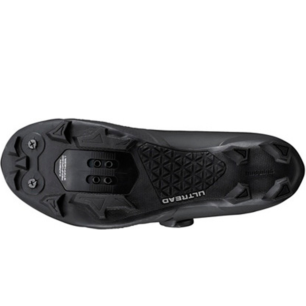 Shimano zapatillas mtb BICYCLE SHOES XC503 NEGRO vista superior