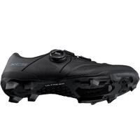 Shimano zapatillas mtb BICYCLE SHOES XC503 NEGRO vista trasera