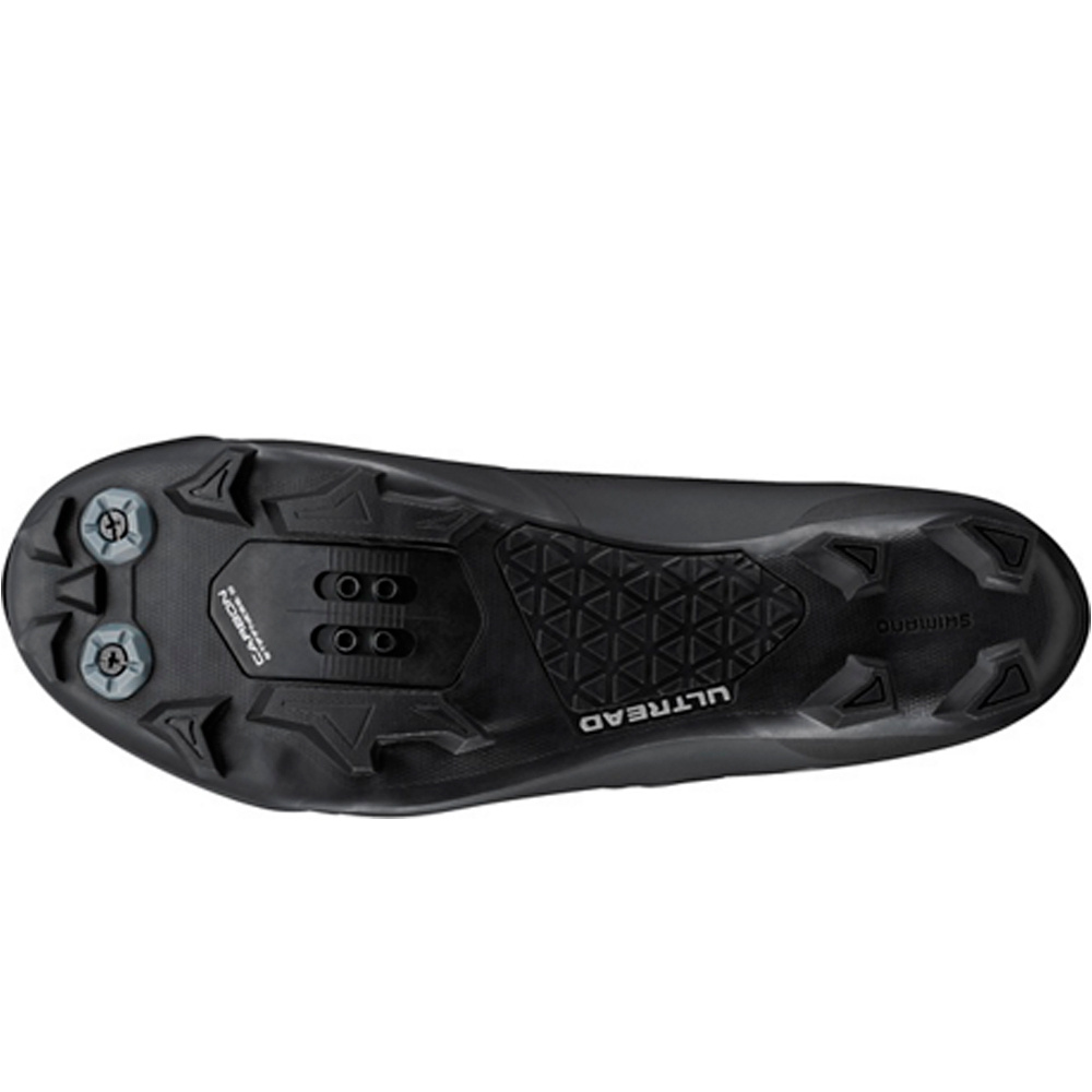 Shimano zapatillas mtb BICYCLE SHOES XC703 NEGRO vista superior