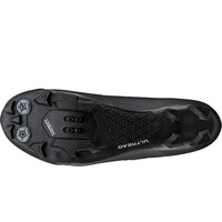 Shimano zapatillas mtb BICYCLE SHOES XC703 NEGRO vista superior
