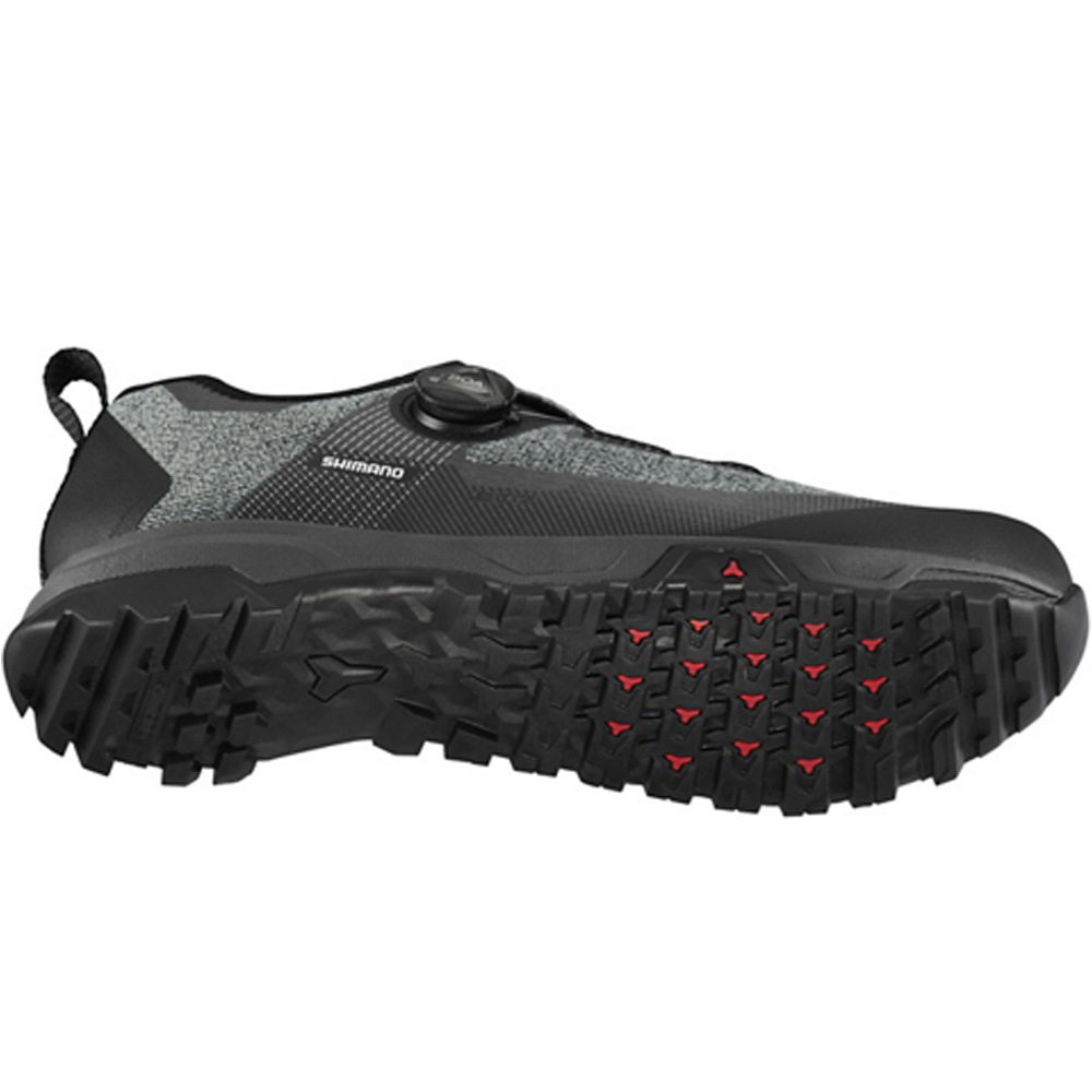 Shimano zapatillas mtb SH-ET701 NEGRO vista trasera