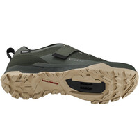 Shimano zapatillas mtb SH-EX500 VERDE vista trasera