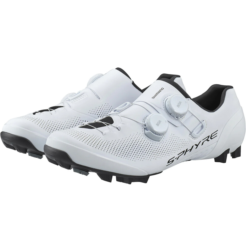 Shimano zapatillas mtb XC903 BLANCO lateral interior