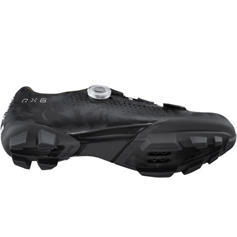 Shimano zapatillas mtb Zapatillas Shimano SH-RX600 NEGRO vista superior