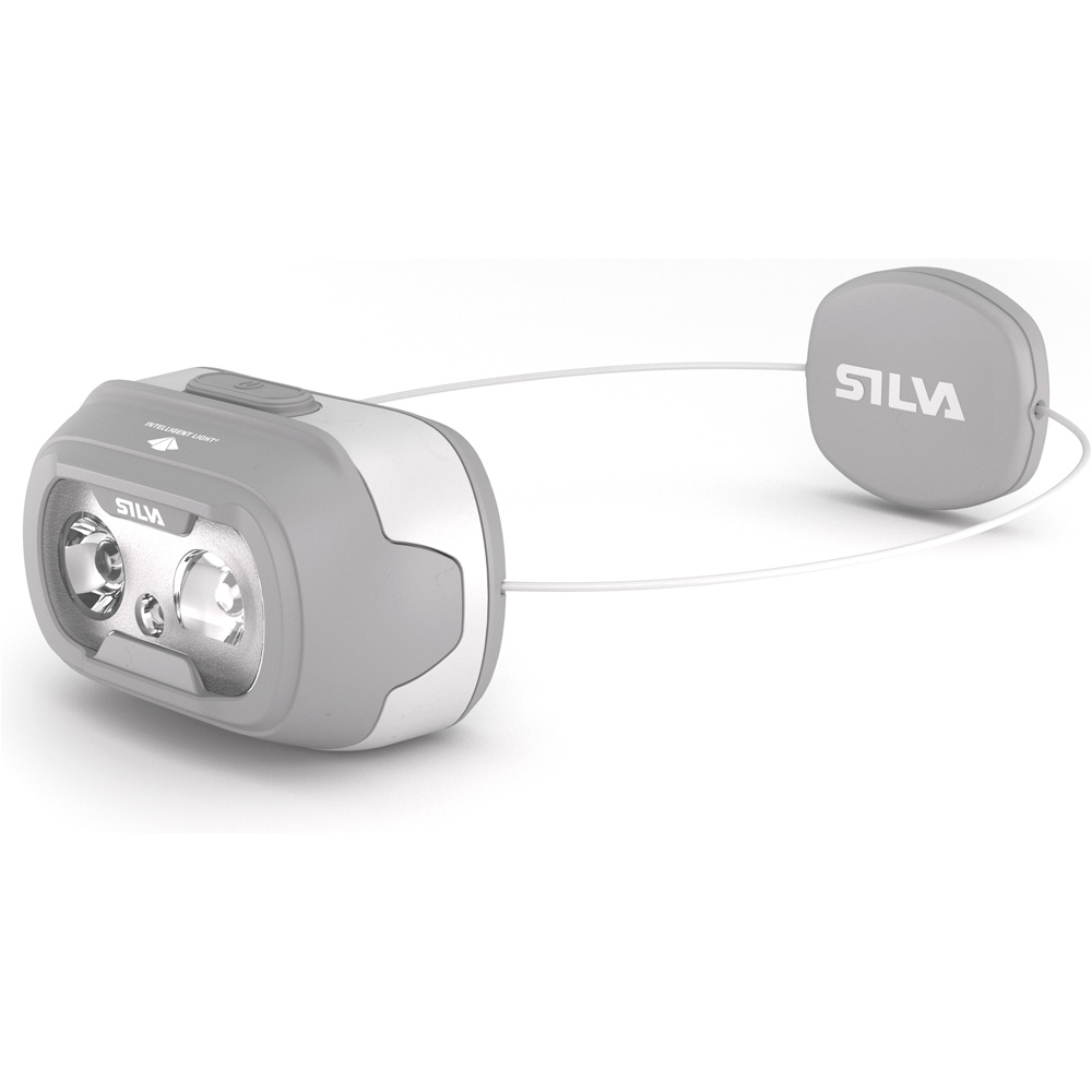 Silva frontal SEEK CORD RECHARGE Whiteout frontal 450 lm/IP65/Li-Po 1,35/U  vista frontal