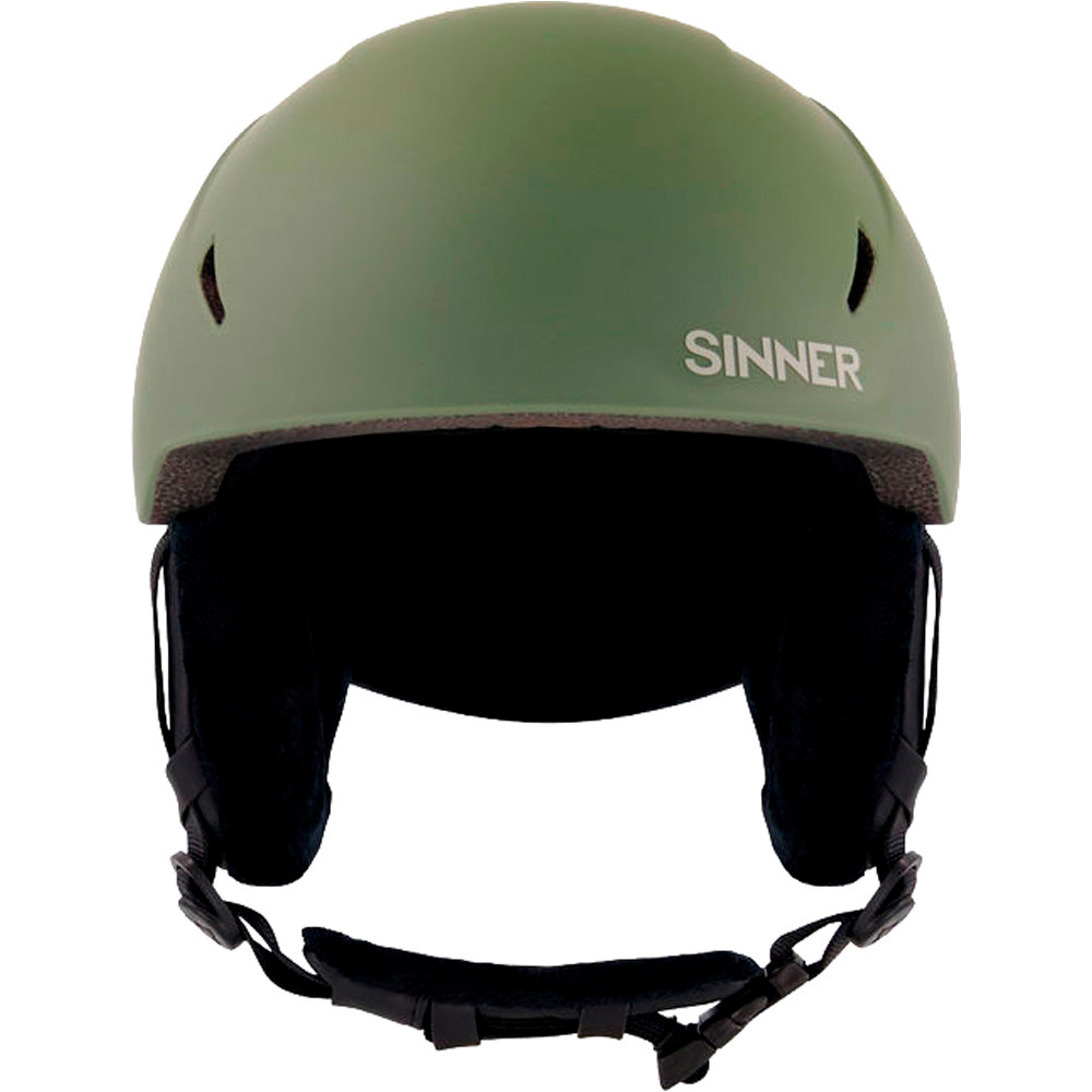 Sinner casco esquí CREST MATTE MOSS GREEN VERDE 03