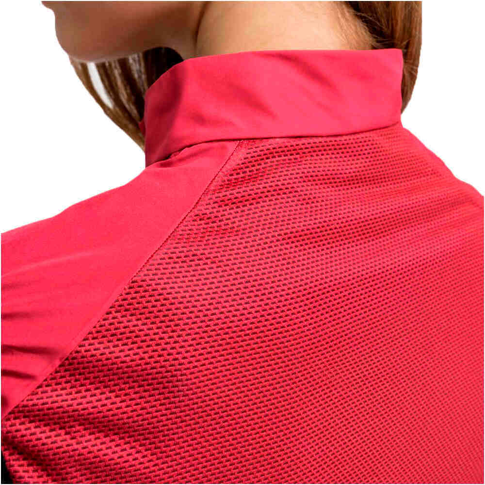 Siroko chaleco ciclismo V1-W ROJO vista detalle