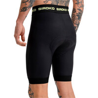 Siroko culotte corto hombre MTB MoveFit Black NEGRO vista trasera