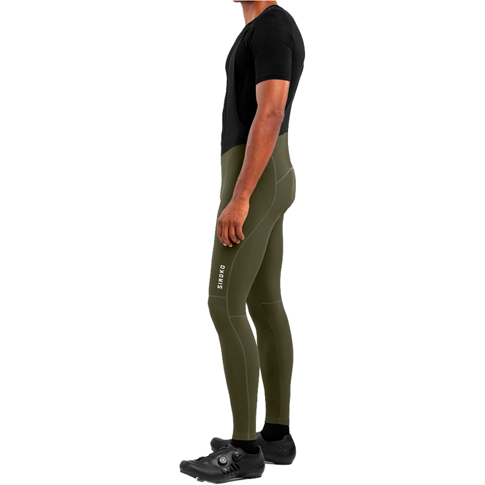 Siroko culotte largo hombre Fern VERDE vista detalle