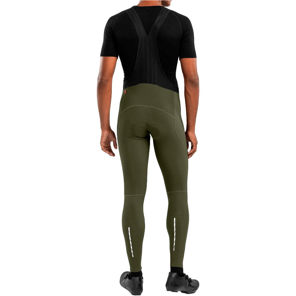 Siroko culotte largo hombre Fern VERDE vista trasera
