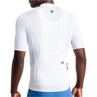 Siroko maillot manga corta hombre M6R Vent BLANCO vista trasera