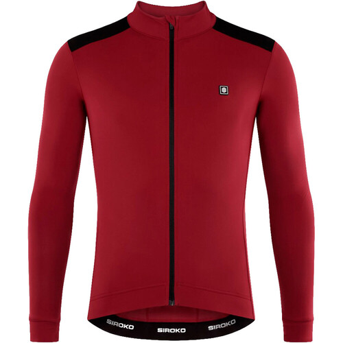 Siroko maillot manga larga hombre SRX M4 GRUPETTO ROJO
