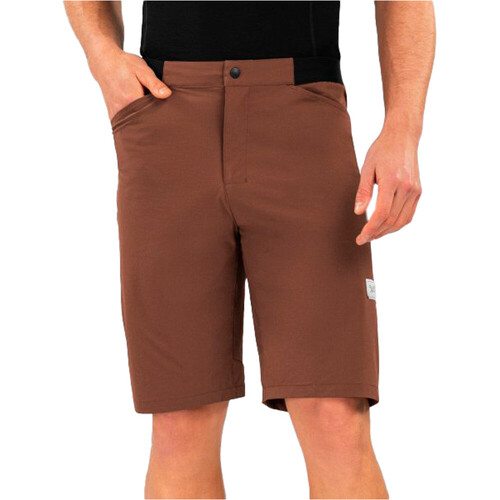 Siroko pantalón corto ciclismo hombre VALLEY MARRON