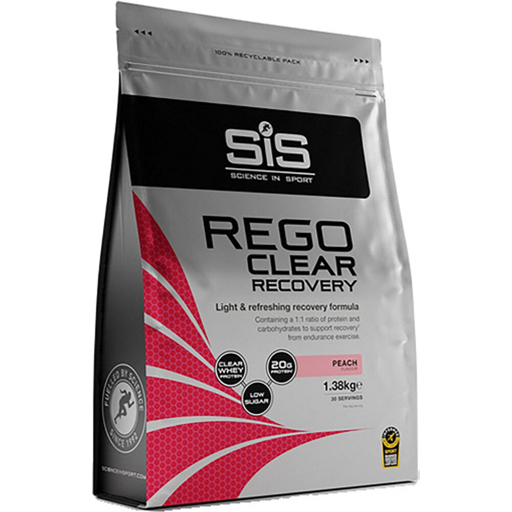 Sis Recuperacion Rego Clear Peach Powder 1.38kg  vista frontal