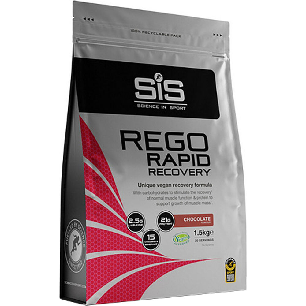 Sis Recuperacion REGO RAPID RECOVERY CHOCO POWDER 1.5KG  vista frontal
