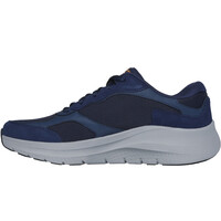 Skechers zapatilla cross training hombre ARCH FIT 2.0 AZUL puntera