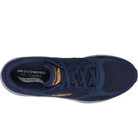 Skechers zapatilla cross training hombre ARCH FIT 2.0 AZUL vista superior