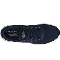 Skechers zapatilla cross training hombre ARCH FIT 2.0 AZUL vista superior