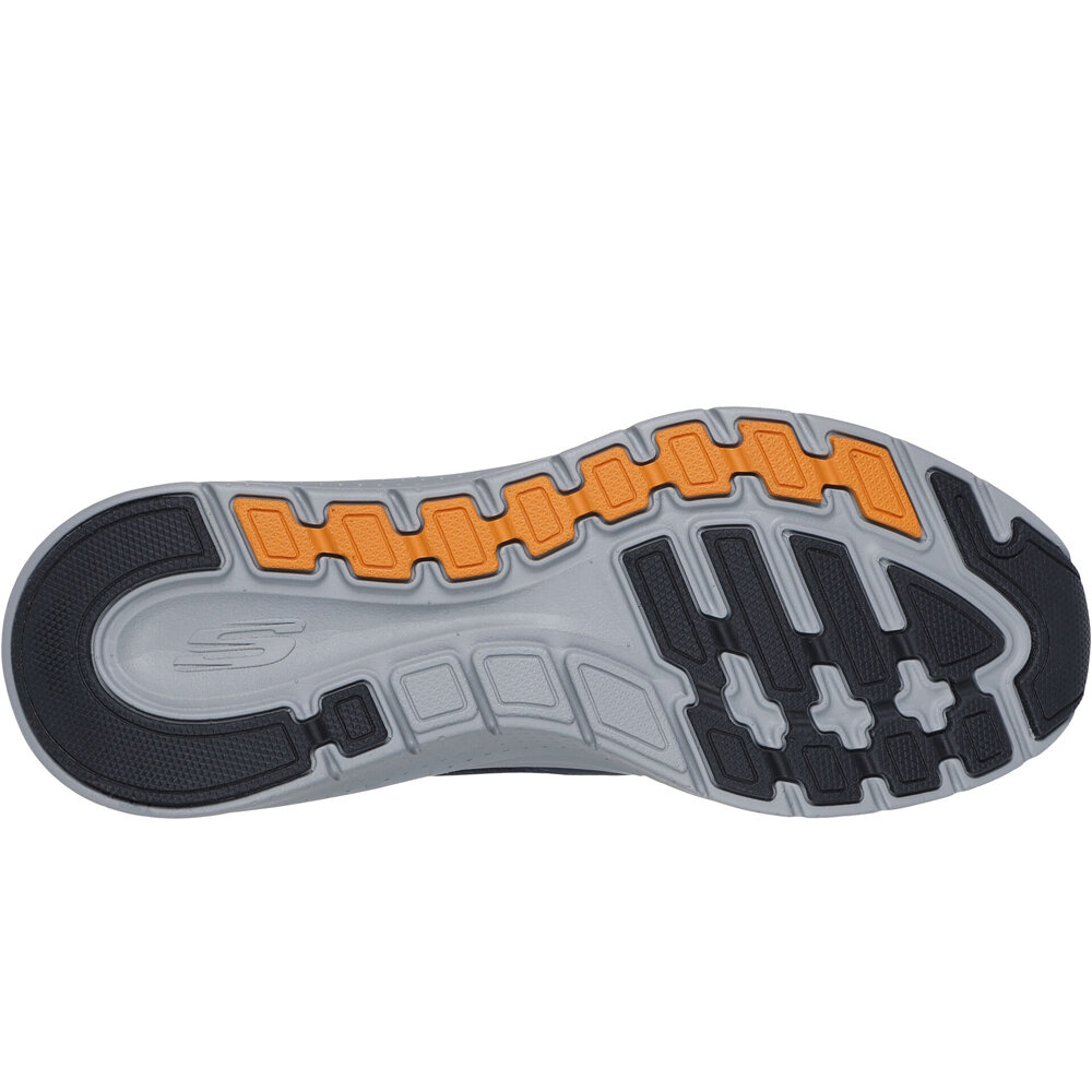Skechers zapatilla cross training hombre ARCH FIT 2.0 AZUL vista trasera