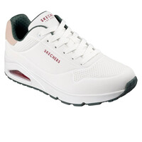 Skechers zapatilla moda hombre UNO - SUITED ON AIR BLANCO lateral interior