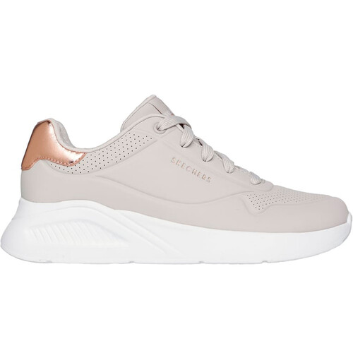 SKECHERS UNO LITE - SHIMMER ALONG marron