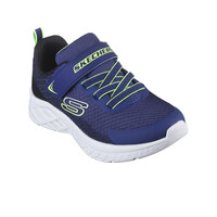 Skechers zapatilla multideporte niño MICROSPEC II AZUL lateral interior
