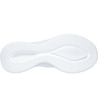 Skechers zapatillas fitness mujer ULTRA FLEX 3.0-BRILLIANT PATH BLANCO vista trasera