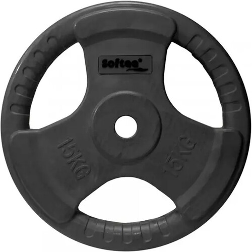 SOFTEE DISCO CAUCHO CON AGARRE 15 KG