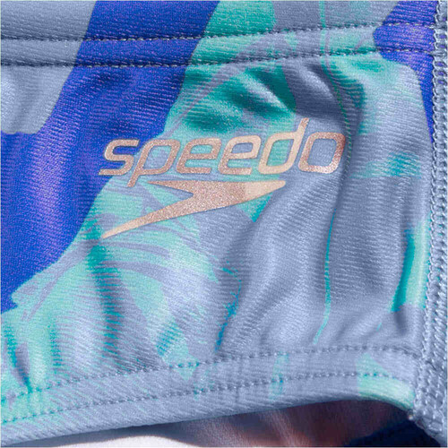 SPEEDO ALLOVER DIGITAL BRIEF azul