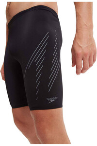 Speedo bañador natación hombre HYPER BOOM PLACEMENT NEGRO vista detalle