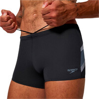 Speedo bañador natación hombre HYPERBOOM AQUASHORT GRIS 04