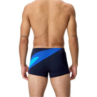 Speedo bañador natación hombre HYPERBOOM AQUASHORT NARANJA vista trasera