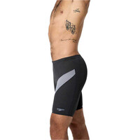 Speedo bañador natación hombre HYPERBOOM JAMMER GRIS vista detalle
