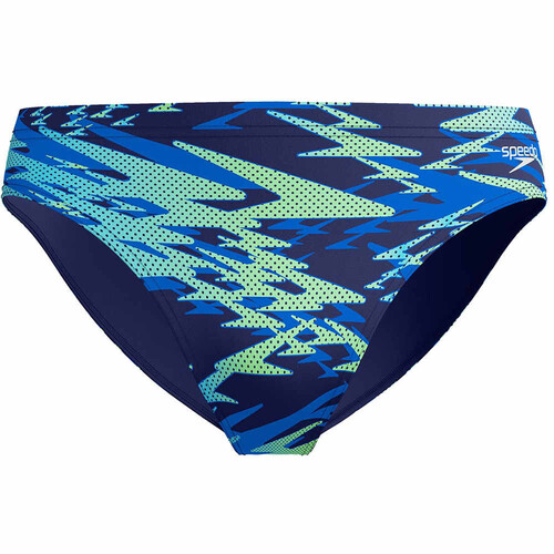 SPEEDO HYPERBOOM PRINT BRIEF 2.5 naranja