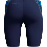 Speedo bañador natación hombre HYPERBOOM SPLICE JAMMER AZUL vista trasera