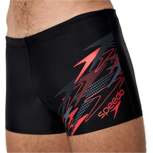 SPEEDO MEDLEY LOGO AQUASHORT negro