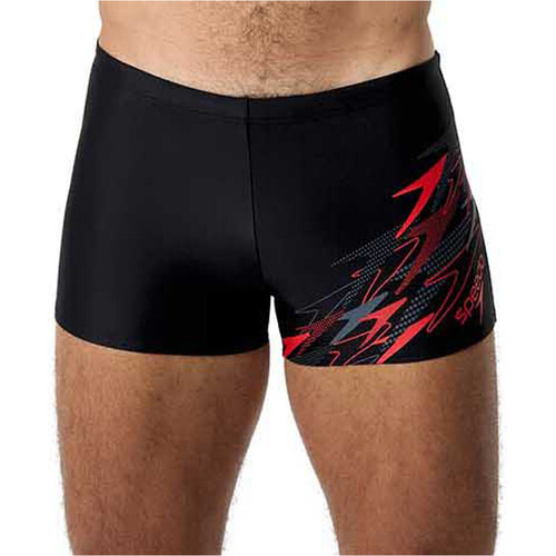 SPEEDO MEDLEY LOGO AQUASHORT negro