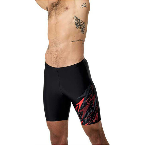 SPEEDO MEDLEY LOGO JAMMER gris
