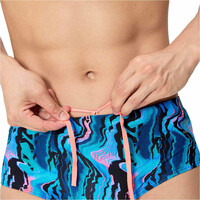 Speedo bañador natación hombre PRINTED 13.5CM BRIEF AZUL vista detalle