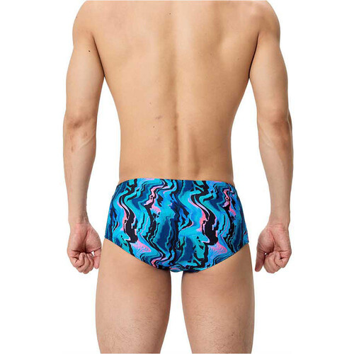 Speedo bañador natación hombre PRINTED 13.5CM BRIEF AZUL