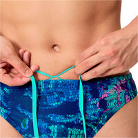Speedo bañador natación hombre PRINTED BRIEF AZUL vista detalle