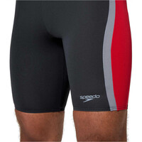Speedo bañador natación hombre SOLID SPLICE JAMMER GRIS vista detalle