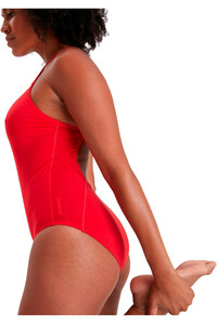 Speedo bañador natación mujer ECO ENDURANCE+ MEDALIST ROJO 03