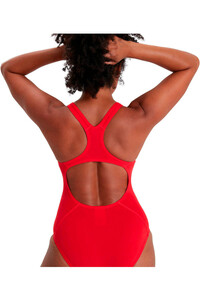 Speedo bañador natación mujer ECO ENDURANCE+ MEDALIST ROJO 04