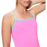 Speedo bañador natación mujer FEMALE SOLID V-BACK 2.0 ROSA 03