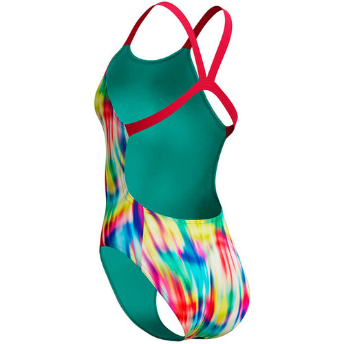 SPEEDO FL PRINTED LEADERBACK rojo